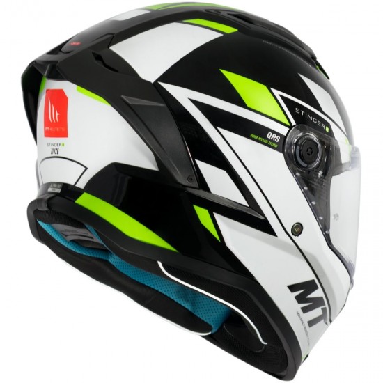 CAPACETE MT STINGER 2 ZIVZE B3 - AMARELO FLUOR